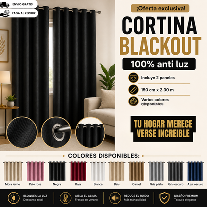 CORTINAS BLACKOUT