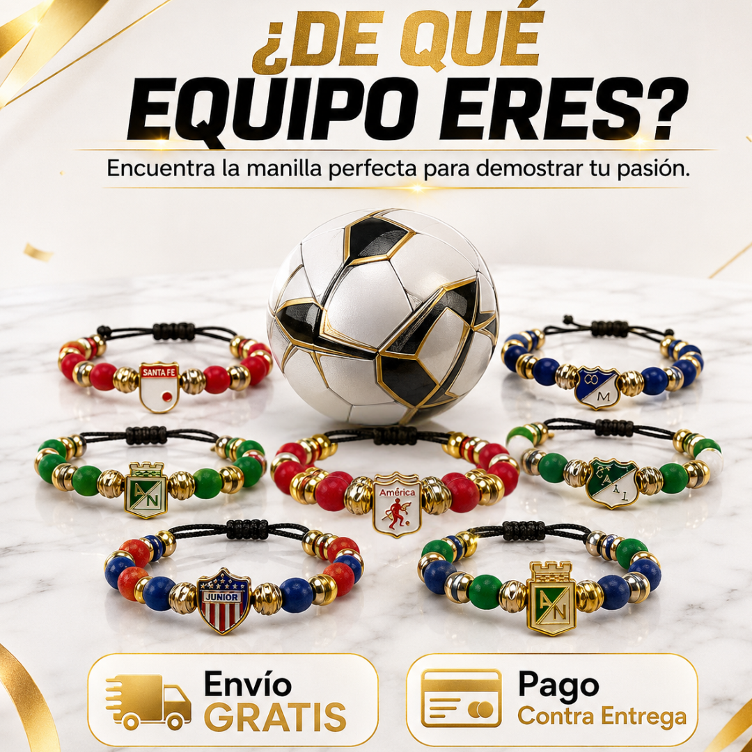 MANILLAS  FÚTBOL COLOMBIANO ⚽