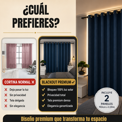 CORTINAS BLACKOUT