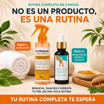 Combo Dr. Melaxin + Reductor de Estrías y Celulitis