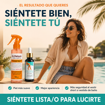 Combo Dr. Melaxin + Reductor de Estrías y Celulitis