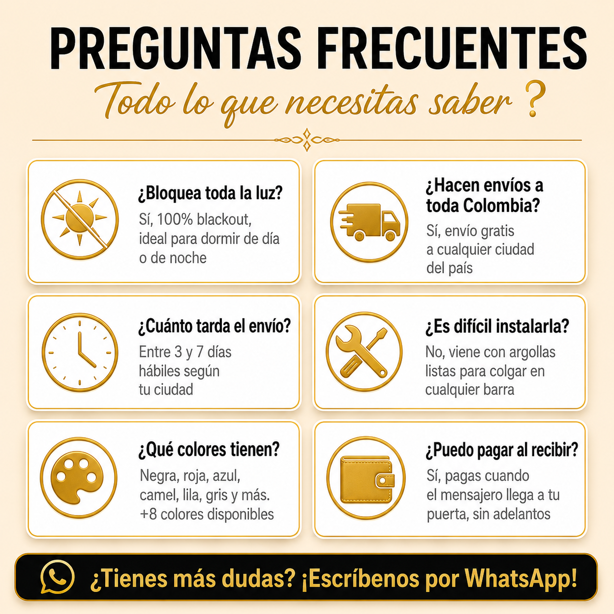 CORTINAS BLACKOUT