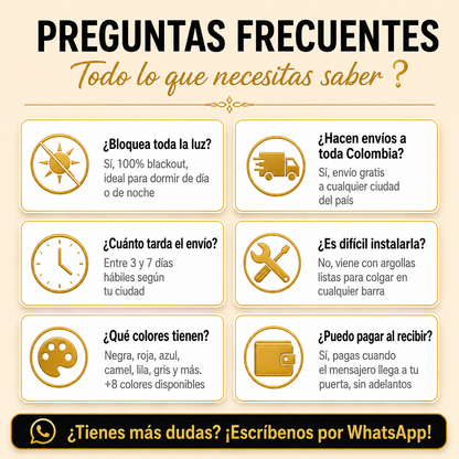 CORTINAS BLACKOUT
